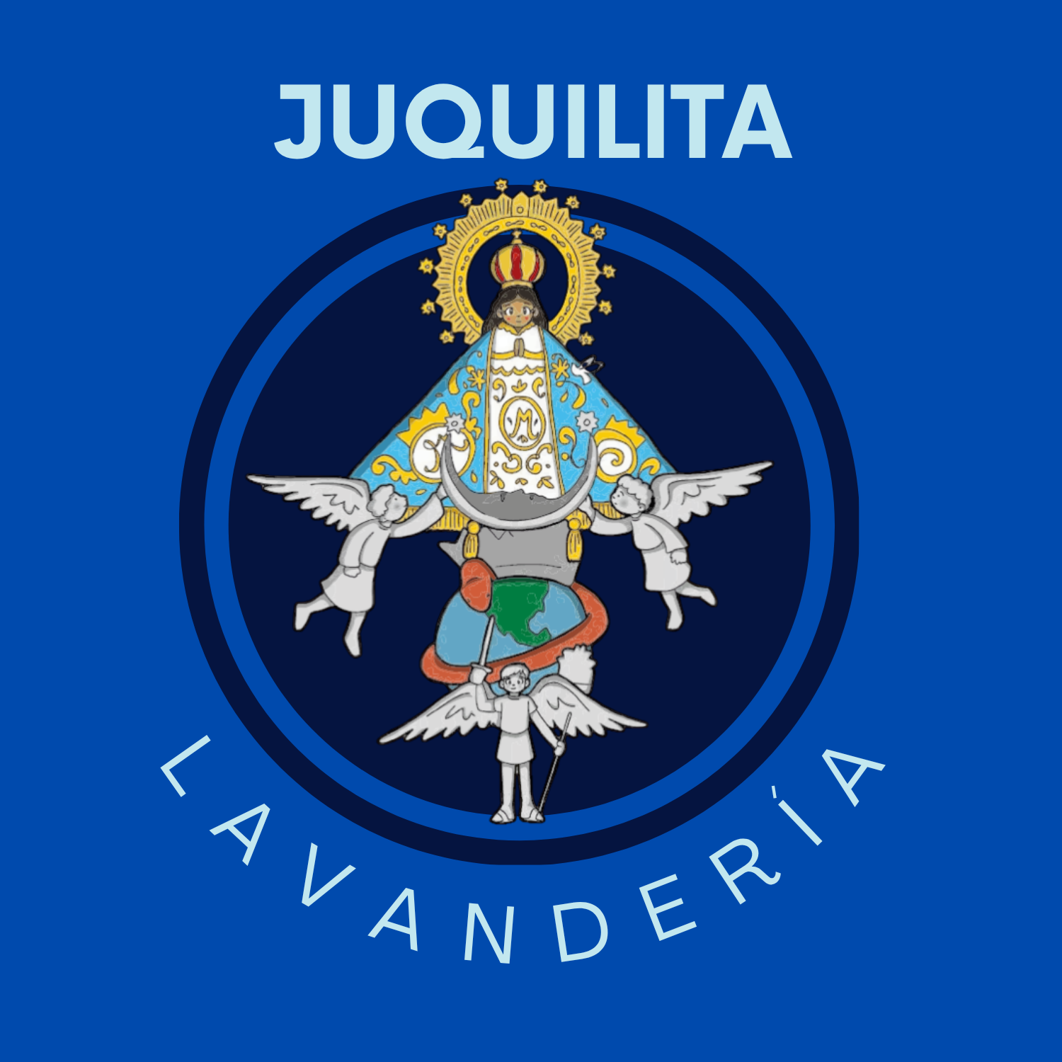Logo Lavandería Juquilita - Virgen de Juquila